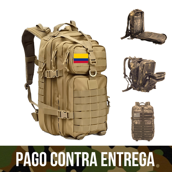 Mochila Táctica Militar - Titan™ | Impermeable y Soporta Hasta 15kg + Regalo