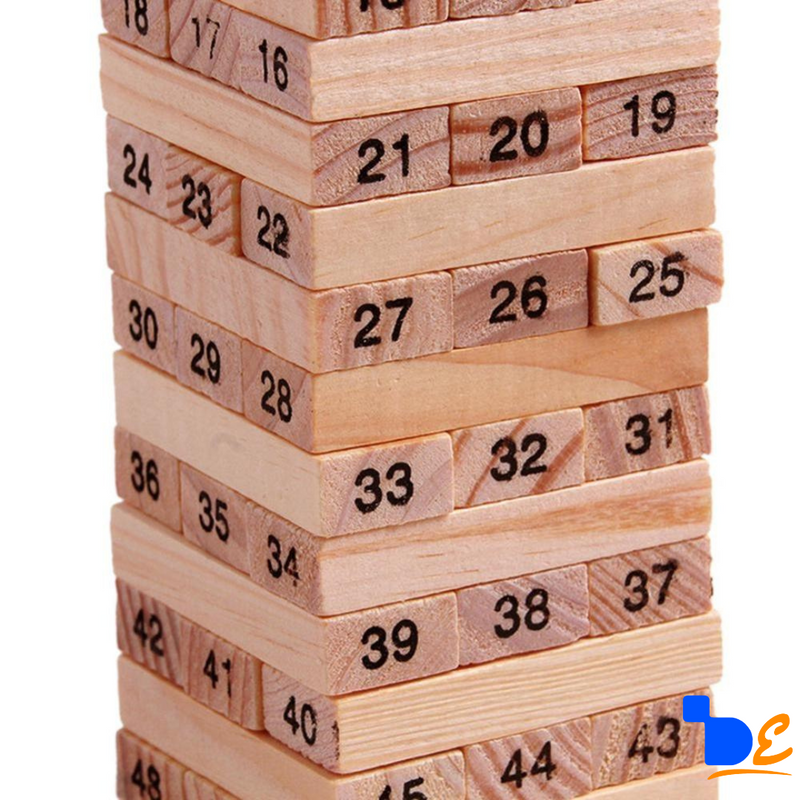 Juego De Mesa Con 54 Piezas - Jenga™ | La Diversión Que Une a Toda la Familia