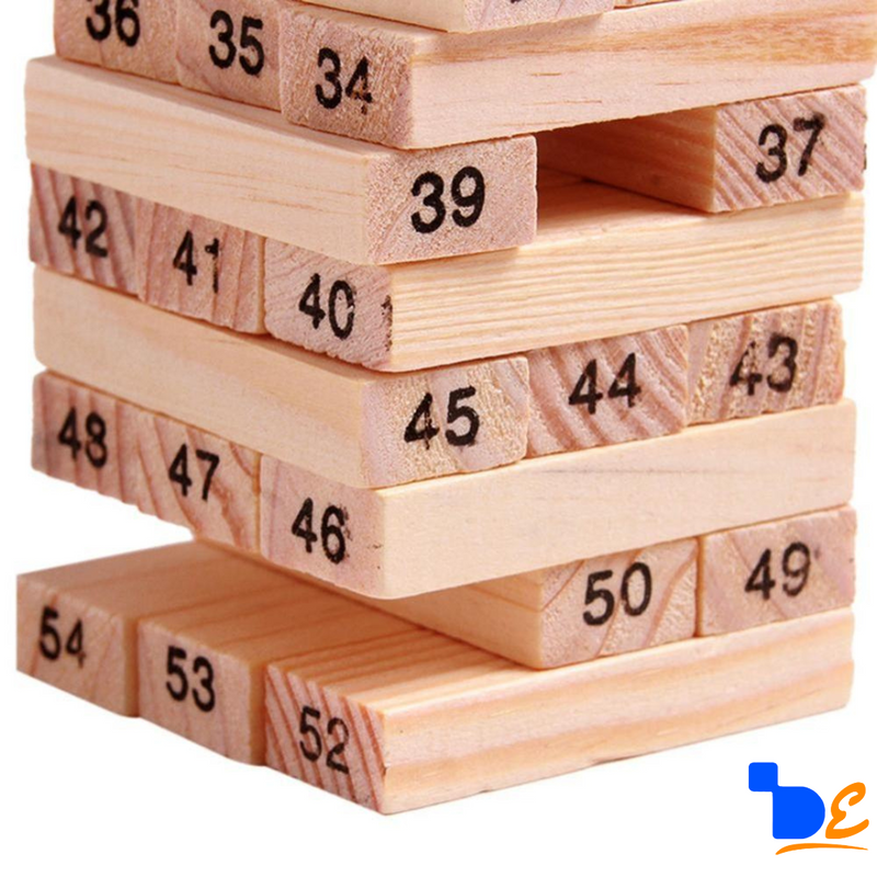 Juego De Mesa Con 54 Piezas - Jenga™ | La Diversión Que Une a Toda la Familia