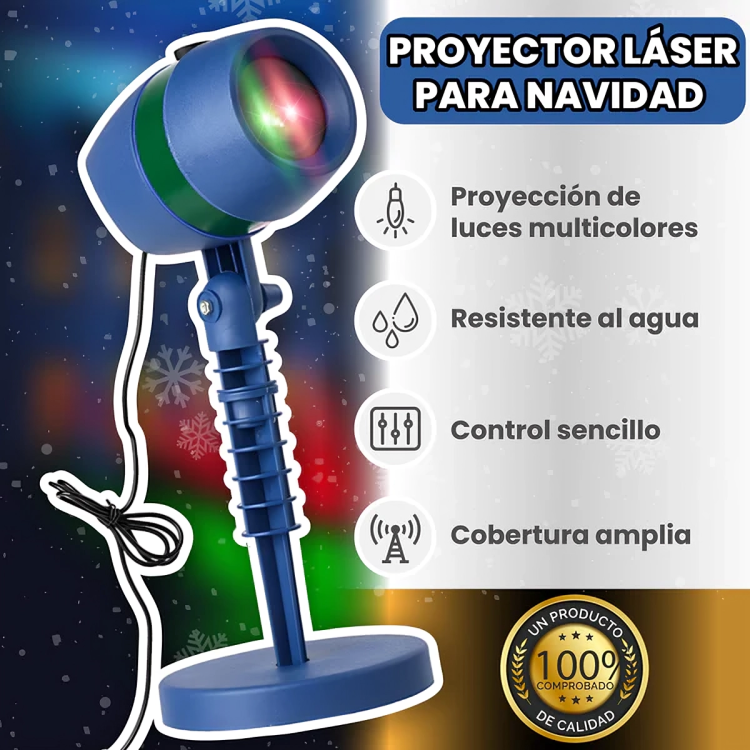 Proyector Mágico De Luces Navideñas Con Láser - MagicLight™